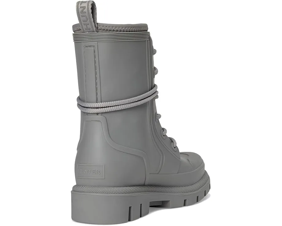 Водонепроницаемые сапоги Hunter Diana до середины икры на шнуровке