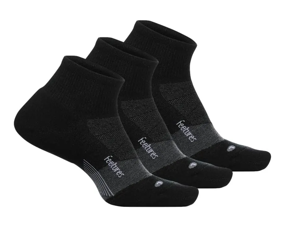 Носки Feetures Merino 10 Ultra Light Quarter 3 пары ультралегкие