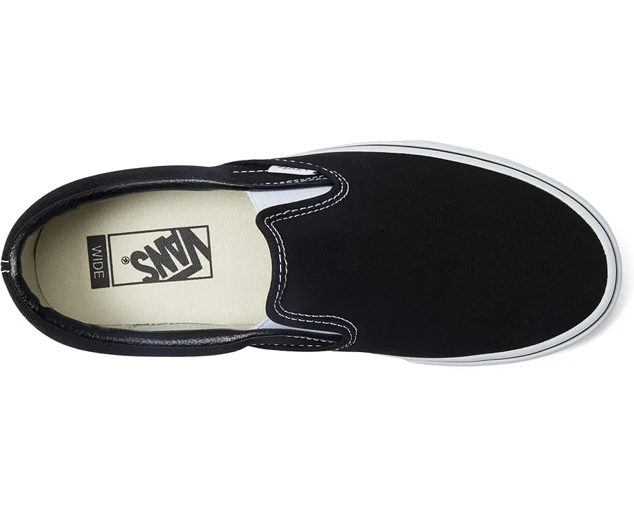 Кроссовки Vans Classic Slip-On Wide на широкой колодке
