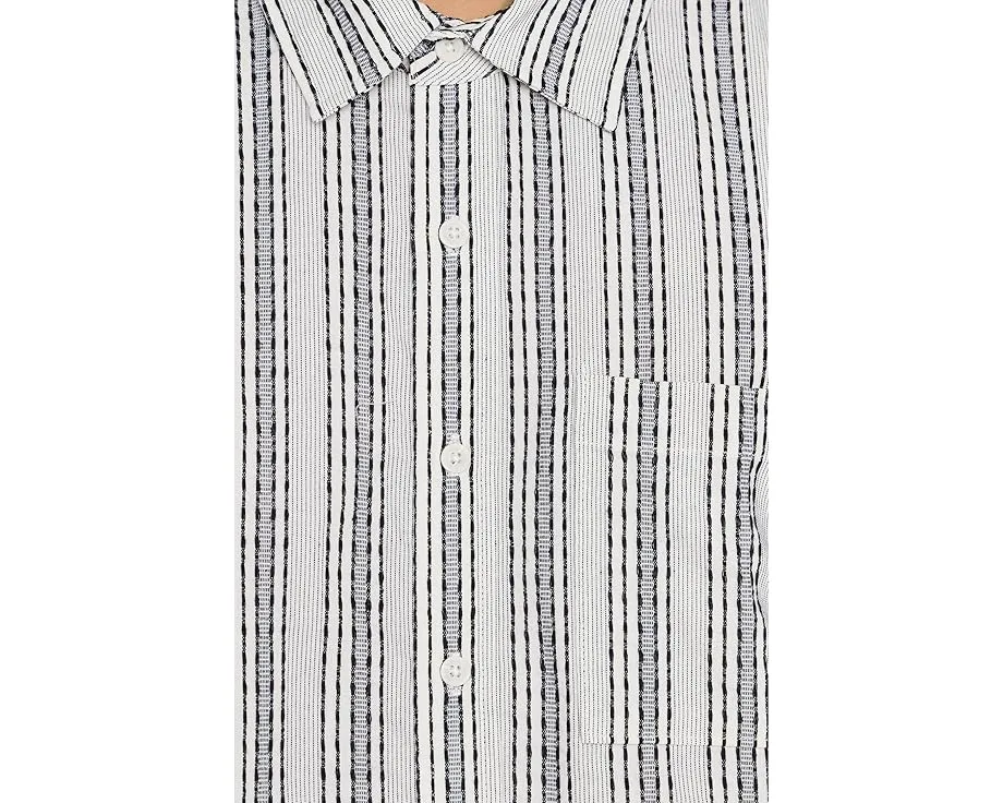 Liverpool Los Angeles рубашка с коротким рукавом в полоску на пуговицах