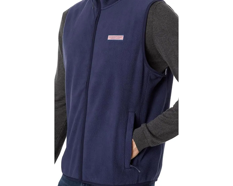 Жилет Vineyard Vines Harbor Fleece Vest из переработанного полиэстера