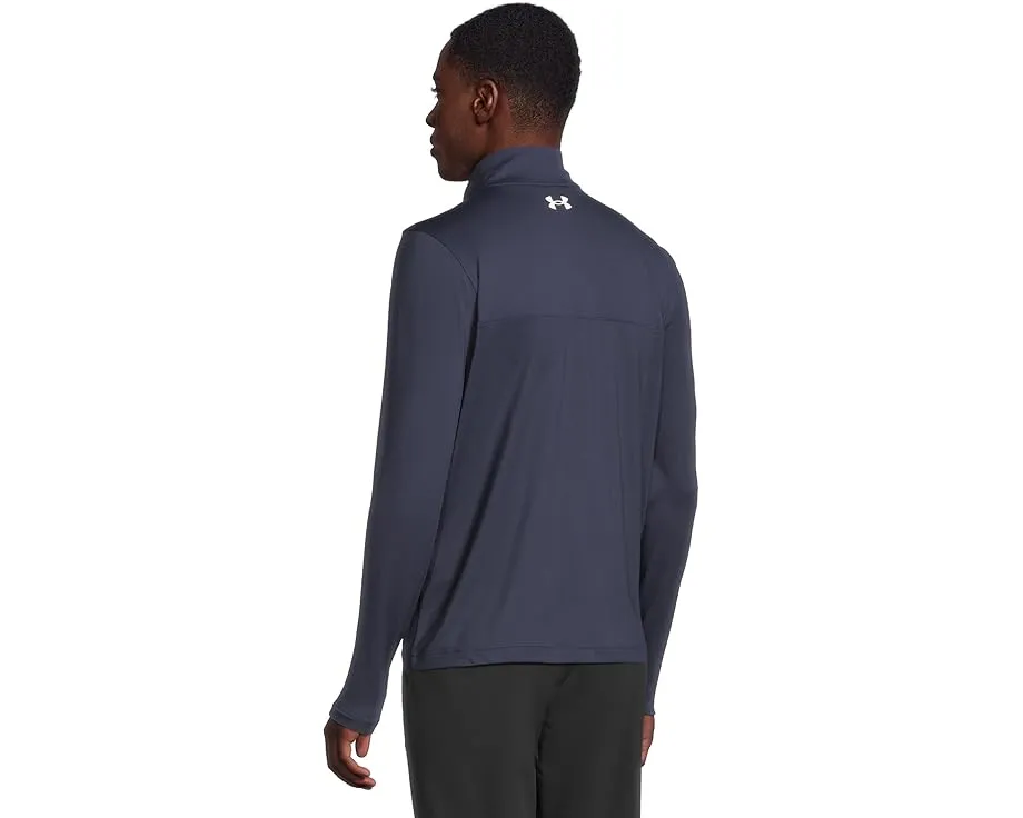 Гольф-поло Under Armour Tee 2 Green с молнией на четверть