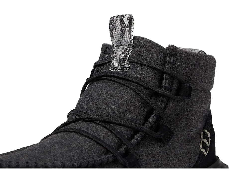 Ботинки Hey Dude Reyes Wool из водонепроницаемой кожи на шнуровке