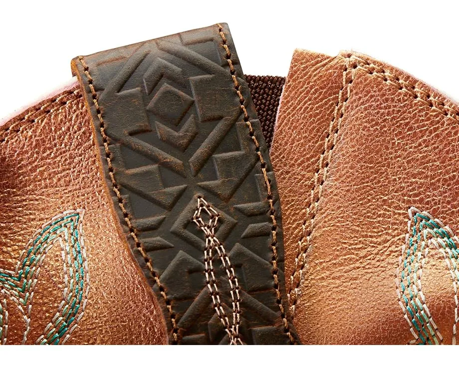 Ковбойские сапоги Round Up с широким квадратным носком и технологией StretchFit от Ariat