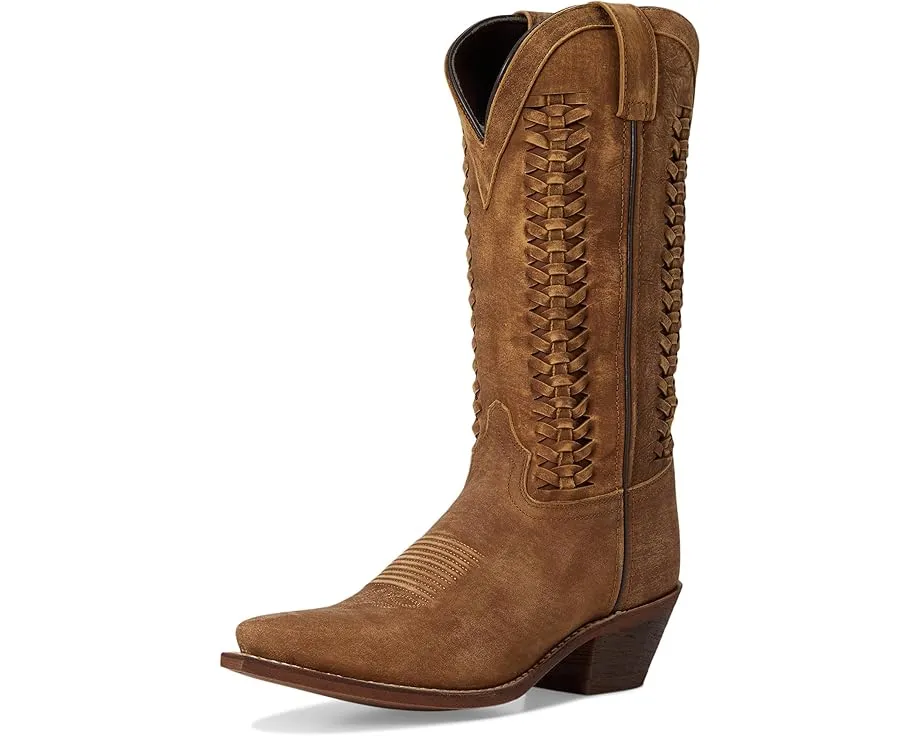 Ковбойские сапоги Laredo Ashlee с эффектом состаренной кожи и плетеным кантом