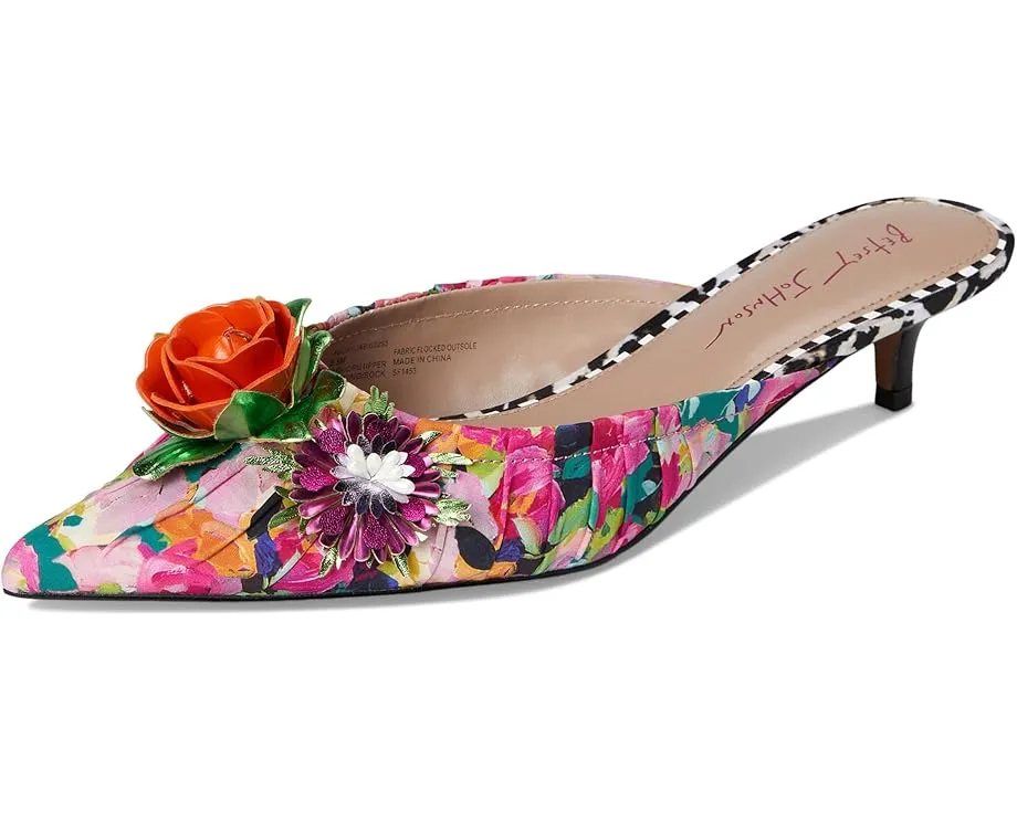 Туфли Abigayl с острым носком и цветочным декором от Blue by Betsey Johnson