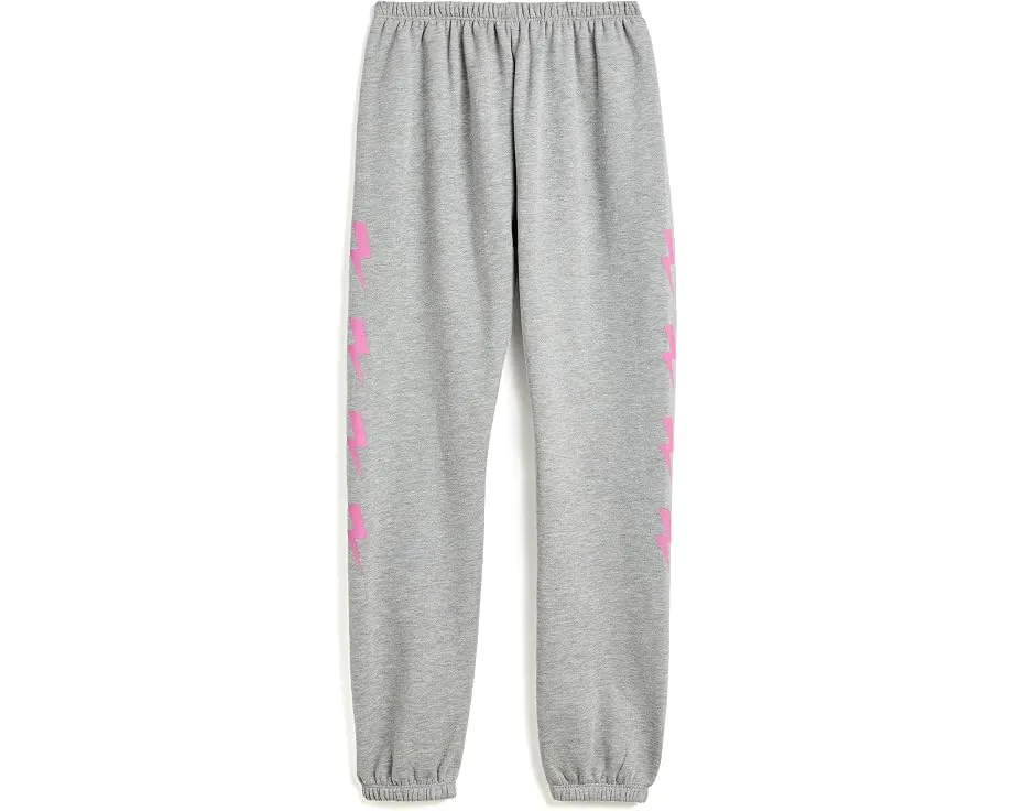 Утепленные джоггеры Chaser Kids Vintage Fleece Slim Slouchy с молниями для больших детей