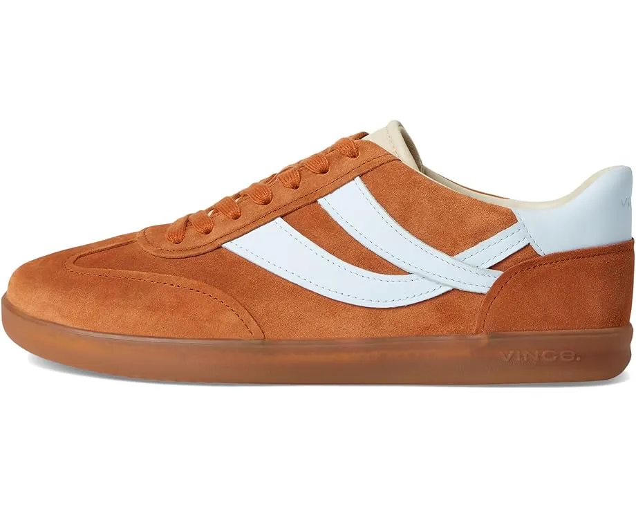 Кроссовки Vince Oasis-W из мягкой кожи и замши с волнообразным дизайном
