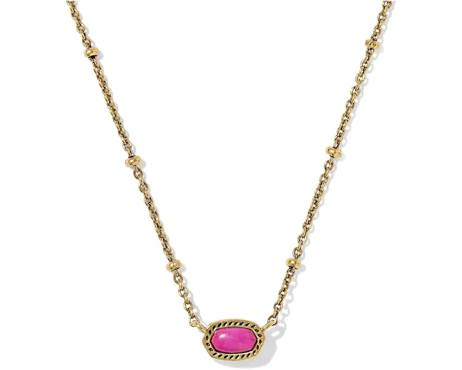 Короткое колье Kendra Scott Mini Elisa Satellite с подвеской