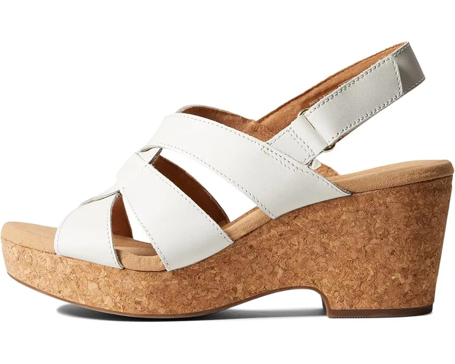 Летние босоножки Giselle Beach на платформе и клиньях от Clarks