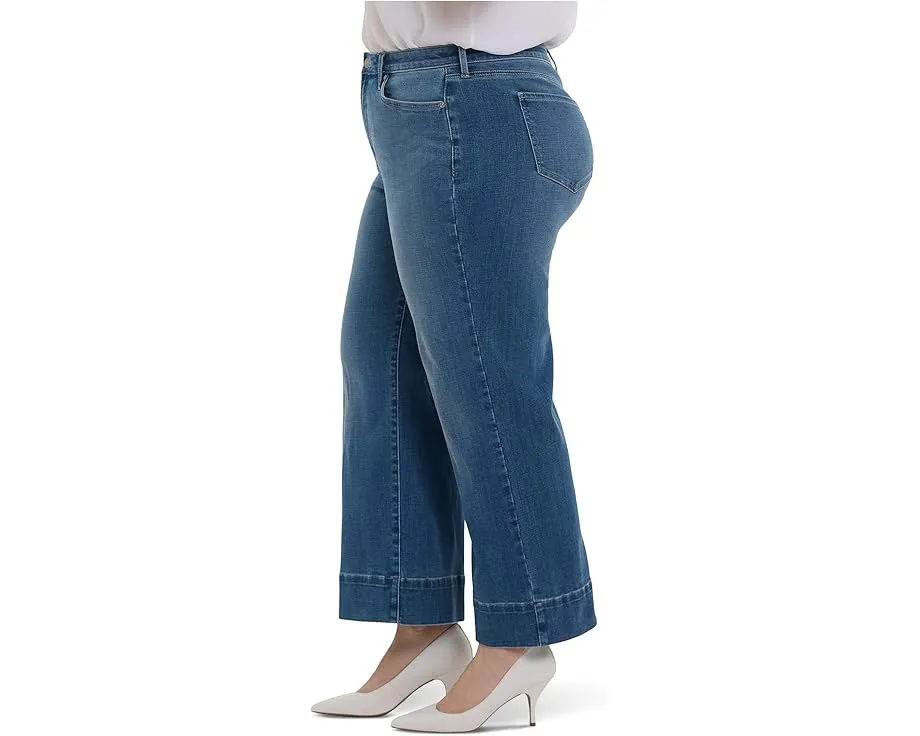 Широкие брюки Teresa с высокой посадкой и технологией Lift Tuck от NYDJ