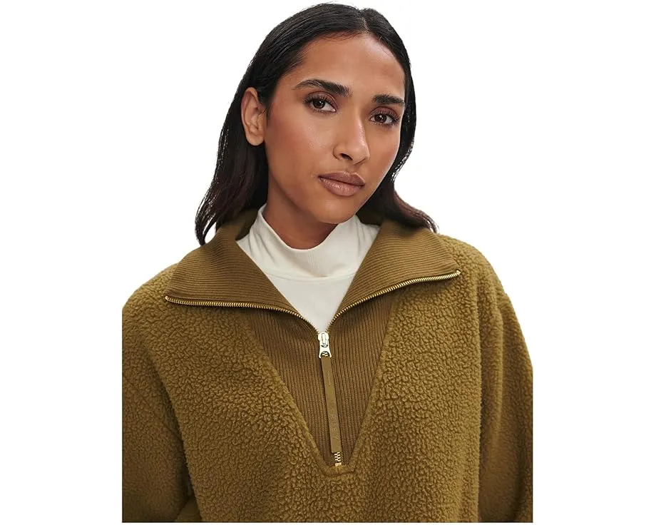 Флисовая толстовка Varley Jaylin с полузастежкой и V-образным вырезом