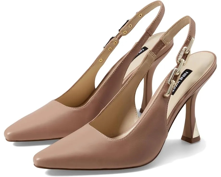 Nine West Veroni лодочки на шпильке с цепочкой и острым носком