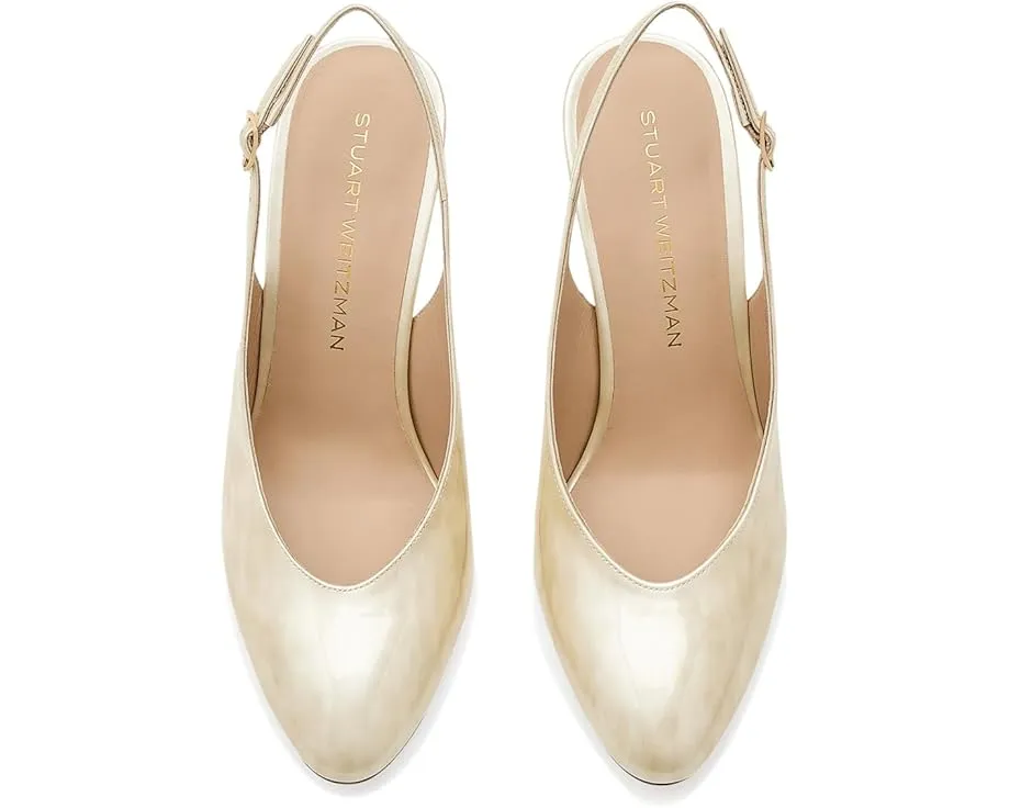 Туфли Stuart Weitzman Madison Slingback 85 на шпильке с острым носком и ремешком