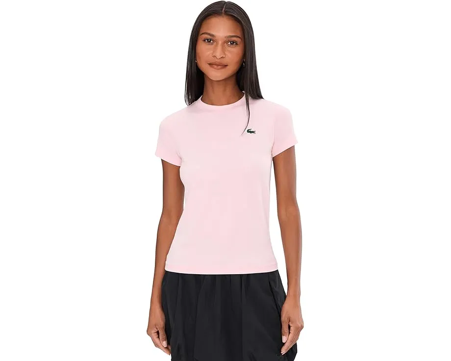 Футболка Lacoste Slim Fit для спорта с технологией быстрого отведения влаги