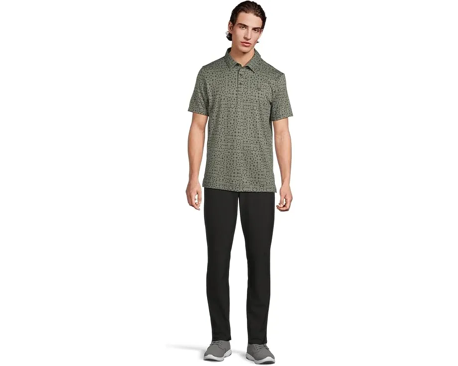 Поло Featherweight Caves с вышитым логотипом и принтом TravisMathew