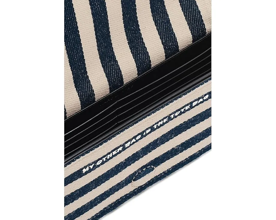 Мини-сумка Marc Jacobs из полосатого холста