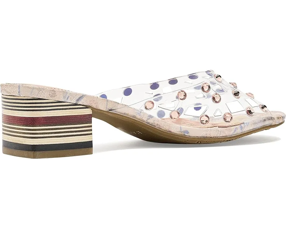 L'Artiste by Spring Step Блестящие сандалии Ontherox с кристаллами и блочным каблуком