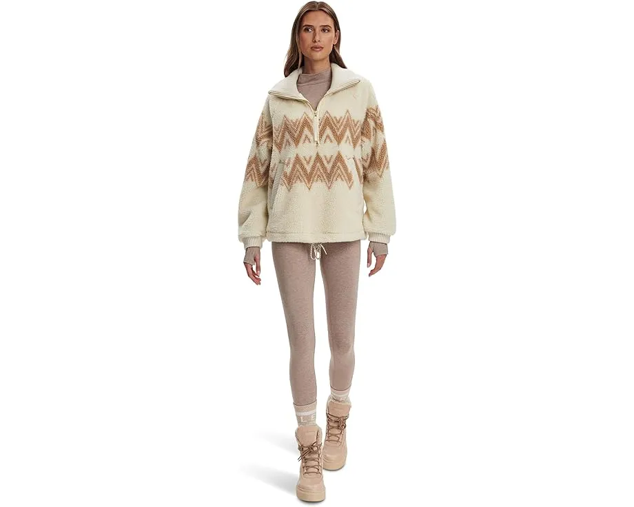 Куртка Varley Hendrik из шерпы с полузастежкой