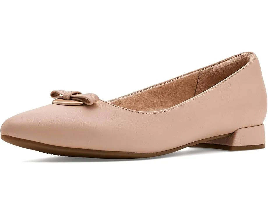 Туфли Natalyn Trim от Clarks из мягкой кожи с декоративным бантом