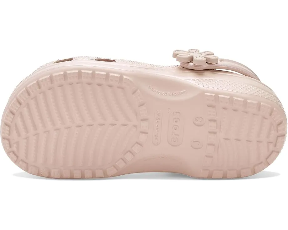 Кроксы Crocs Kids Classic Pearl Shine Clogs с материалом Croslite