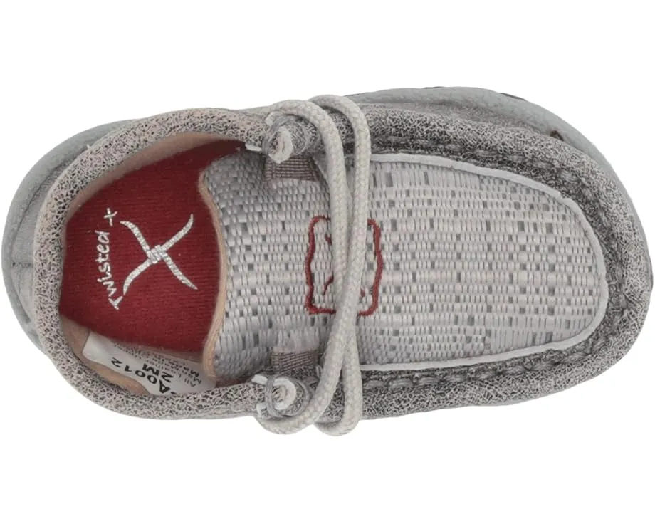 Мокасины Twisted X Chukka Driving Moc для малышей с резиновой подошвой