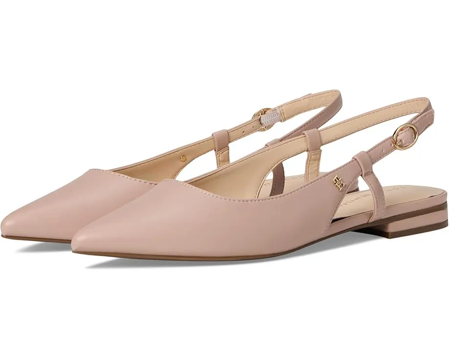 Балетки Vamina Slingback от Tommy Hilfiger на низком каблуке