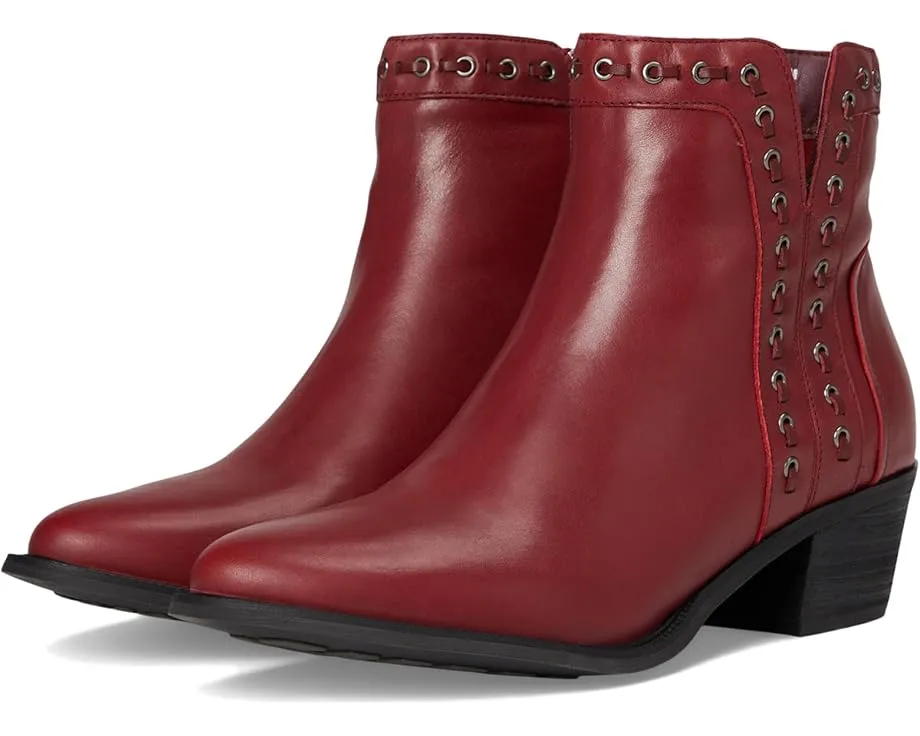 Ботильоны Flight из мягкой кожи с ковбойским стилем и боковой молнией David Tate