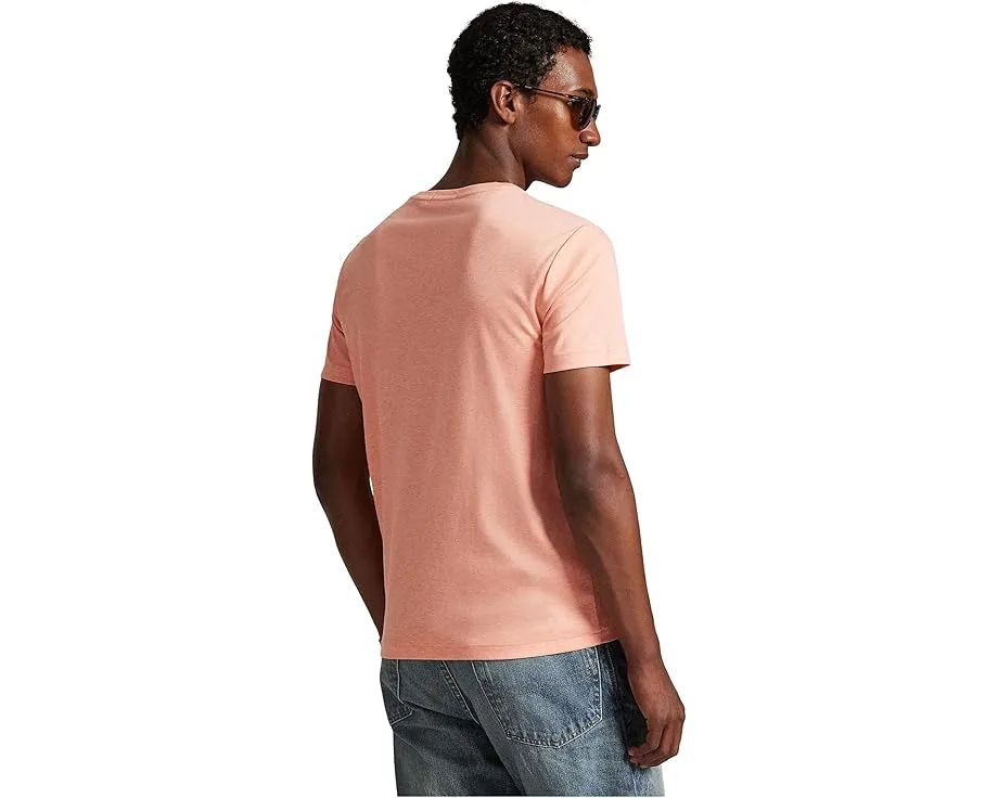 Футболка Polo Ralph Lauren Custom Slim Fit из мягкого хлопка с вышитым логотипом