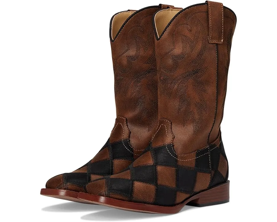 Ботинки Roper Kids Bird Blocks с квадратным носком для малышей