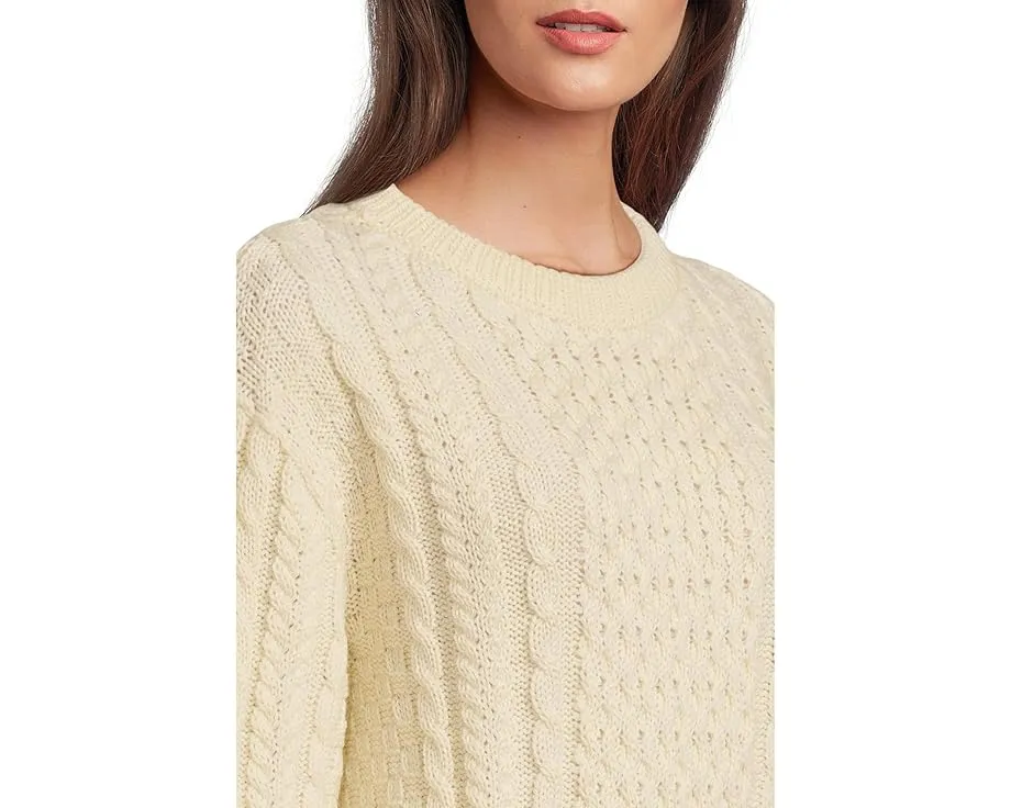 Свитер L.L.Bean 1965 Irish Fisherman с круглой горловиной из мериносовой шерсти