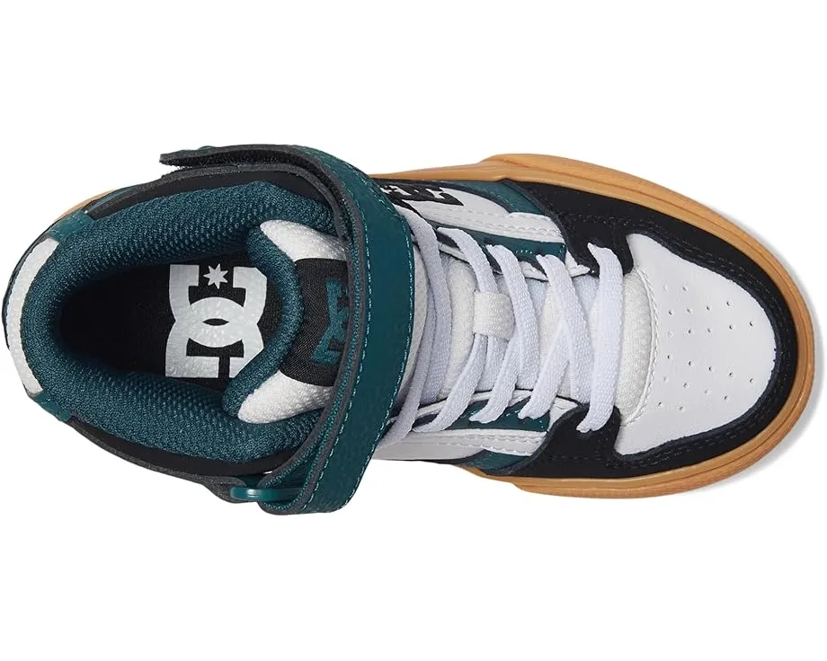Кроссовки DC Kids Pure High-Top EV с вулканизированной подошвой для скейтбординга