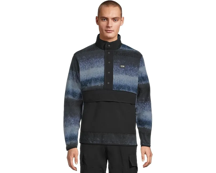 Кофта Mountain Hardwear Microchill на пуговицах с капюшоном и карманом кенгуру