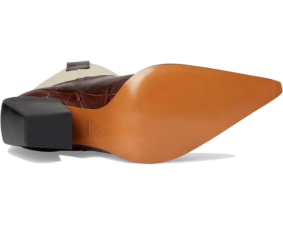 Ботильоны Schutz Memphis с квадратным каблуком