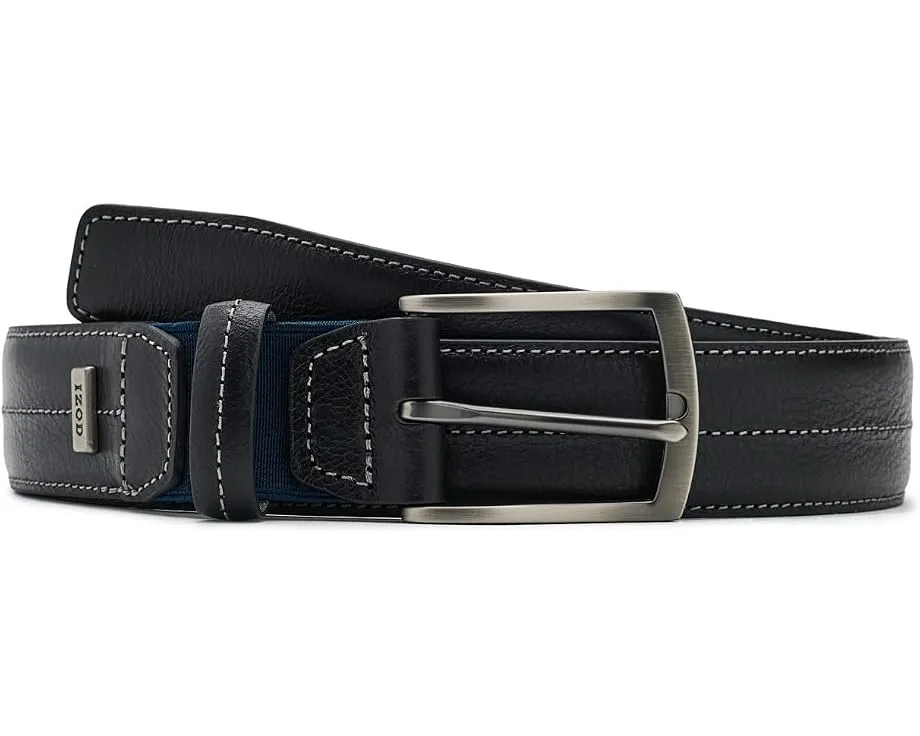 IZOD Ремень из кожи с эластичной вставкой Power Stretch