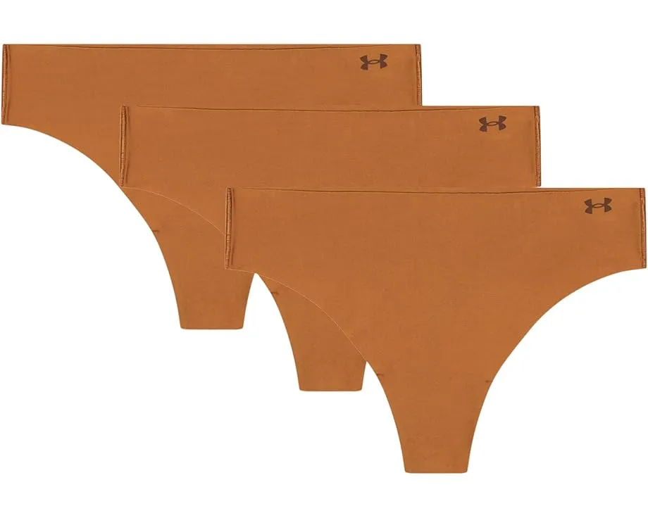 Набор стрингов Under Armour Seamless Thong из 3 штук однотонных