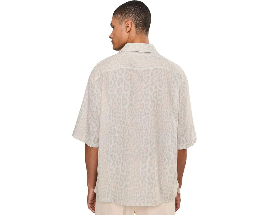 Рубашка с коротким рукавом Cruz Leo Short Sleeve Shirt AllSaints