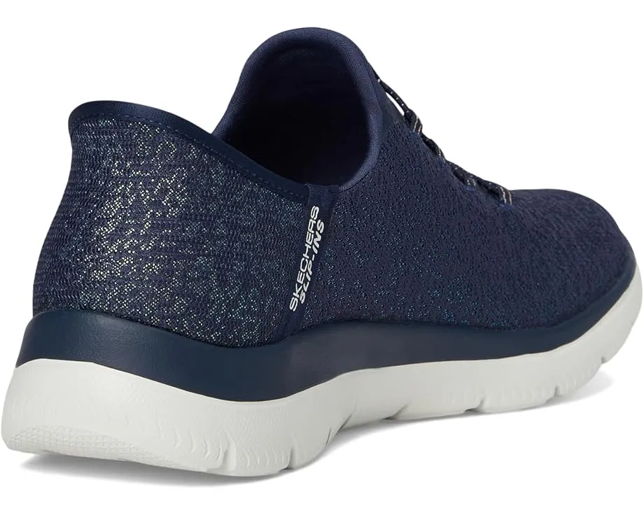 Веганские кроссовки SKECHERS Summits Lunar Glow Hands Free Slip-Ins