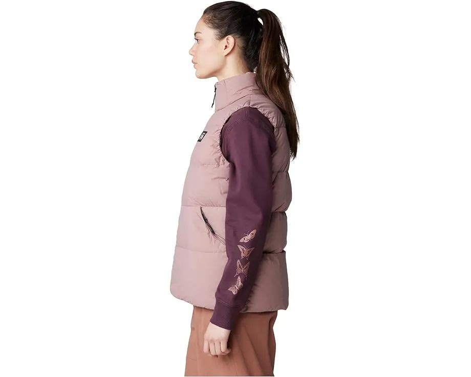 Mountain Hardwear жилет Nevadan Down с утеплителем из пуха и капюшоном