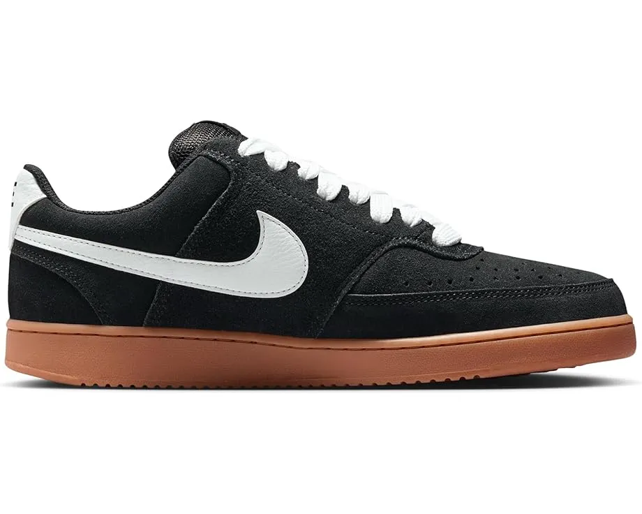 Кроссовки Nike Court Vision Low Flyease черно-коричневые