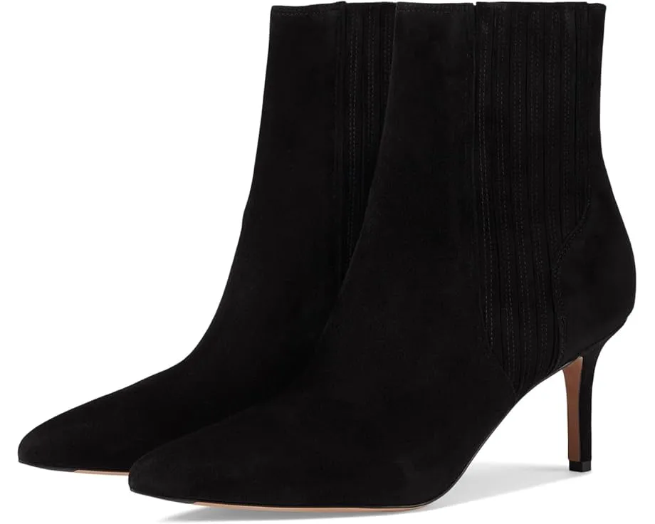 Ботинки Veronica Beard Lisa 70 на шпильке с заостренным носком и кожаным верхом