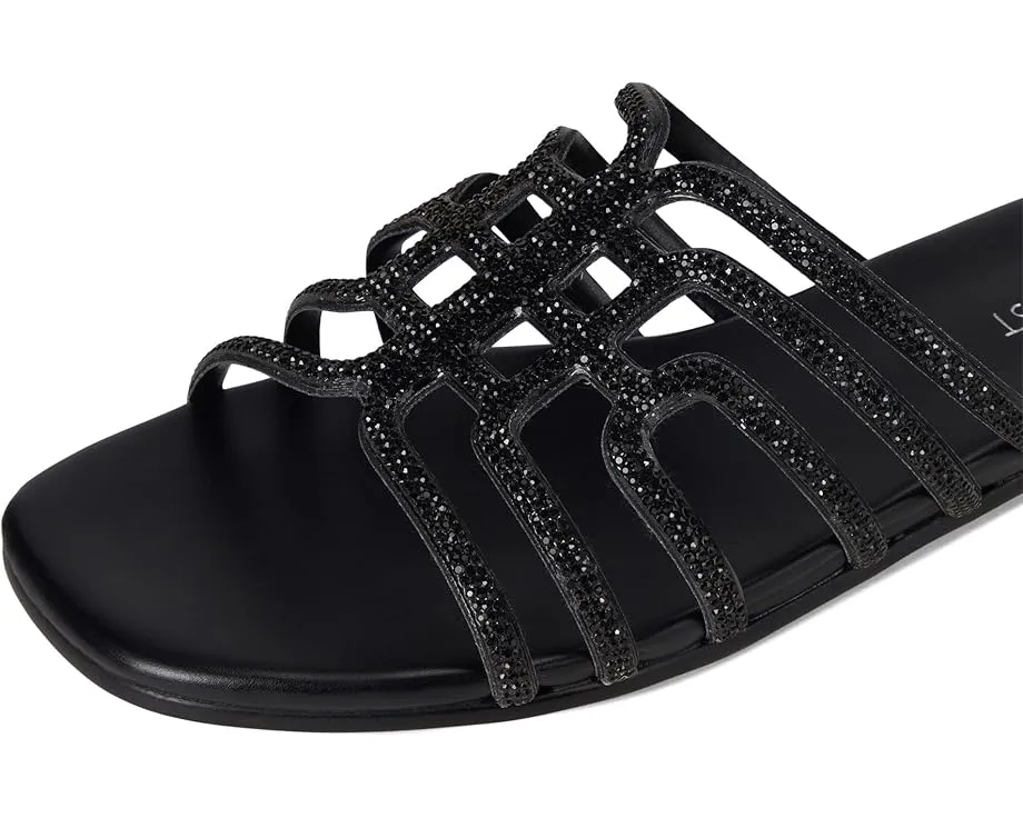 Плоские сандалии Nine West Timy с квадратным носком и украшениями