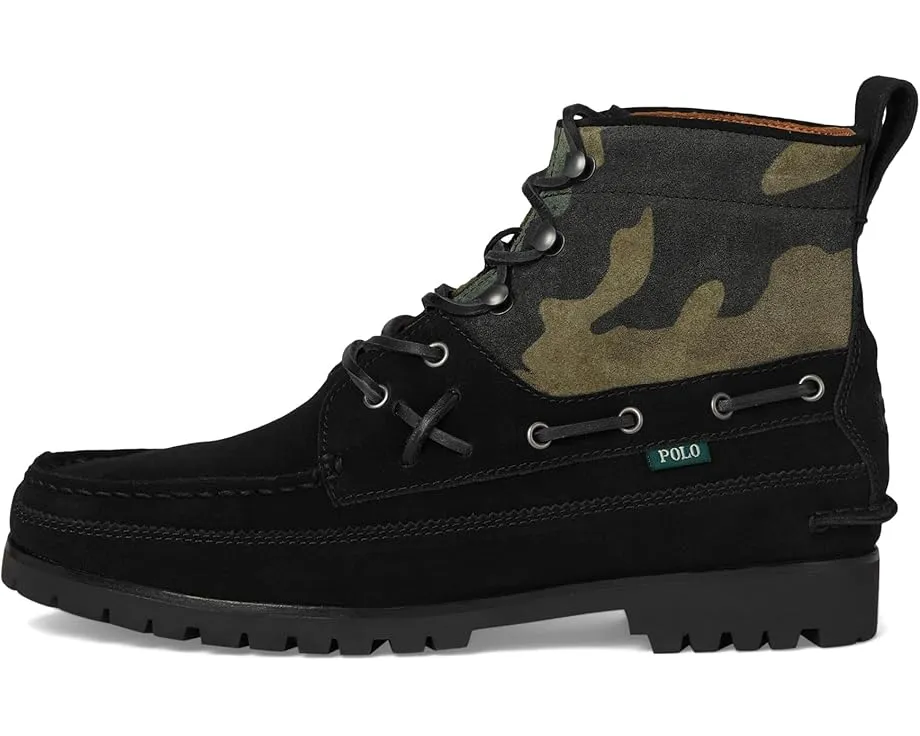 Ботинки Ranger Mid Camo Suede Boot Polo Ralph Lauren с камуфляжем и замшей