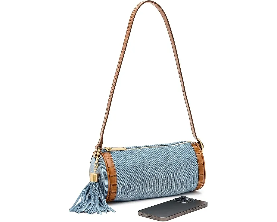 Женская сумка Brahmin Billie через плечо в форме бочонка