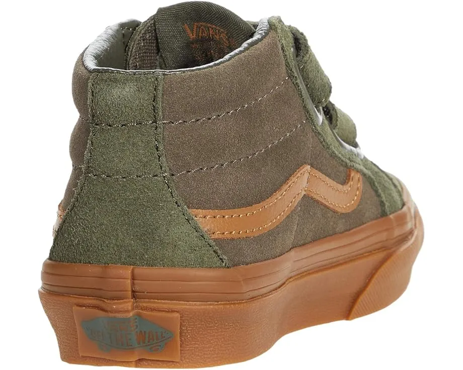 Кроссовки Vans Sk8-Mid Reissue V для детей с двойной липучкой