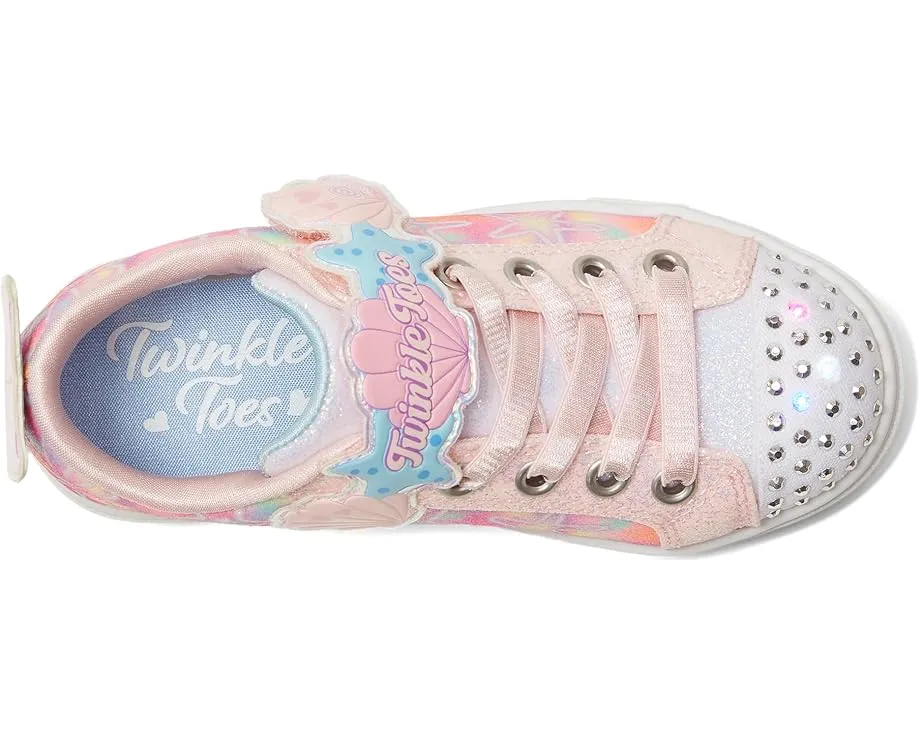 Детские кроссовки Skechers Twinkle Sparks Underwater Magic со светящимся носком