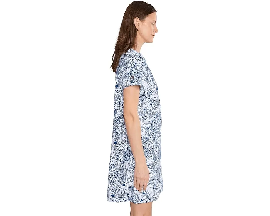 Платье Cameron от Lilly Pulitzer с короткими рукавами