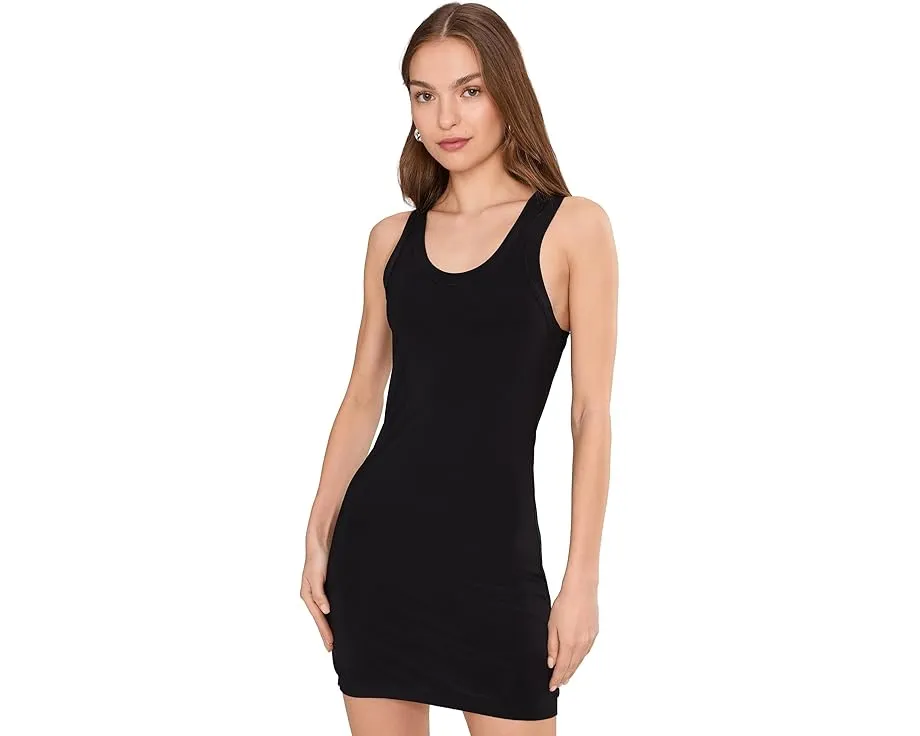 Мини-платье Norma Kamali с открытой спиной и круглым вырезом