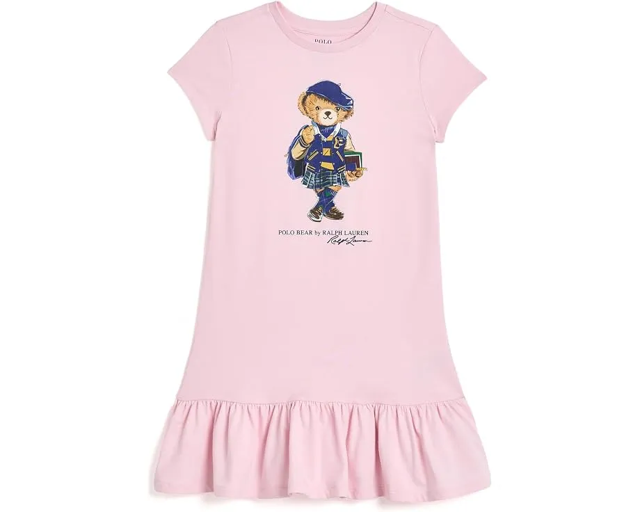 Платье Polo Bear из хлопкового джерси для детей