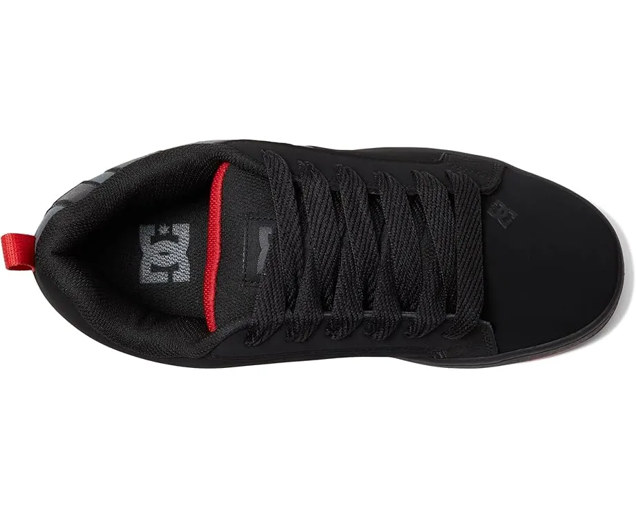 Кроссовки для скейтбординга DC Court Graffik SQ с усиленным верхом из замши